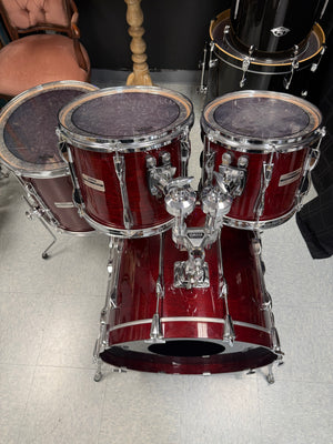 Yamaha Recording Custom 4pc Cherry Drum Set