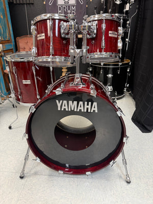 Yamaha Recording Custom 4pc Cherry Drum Set