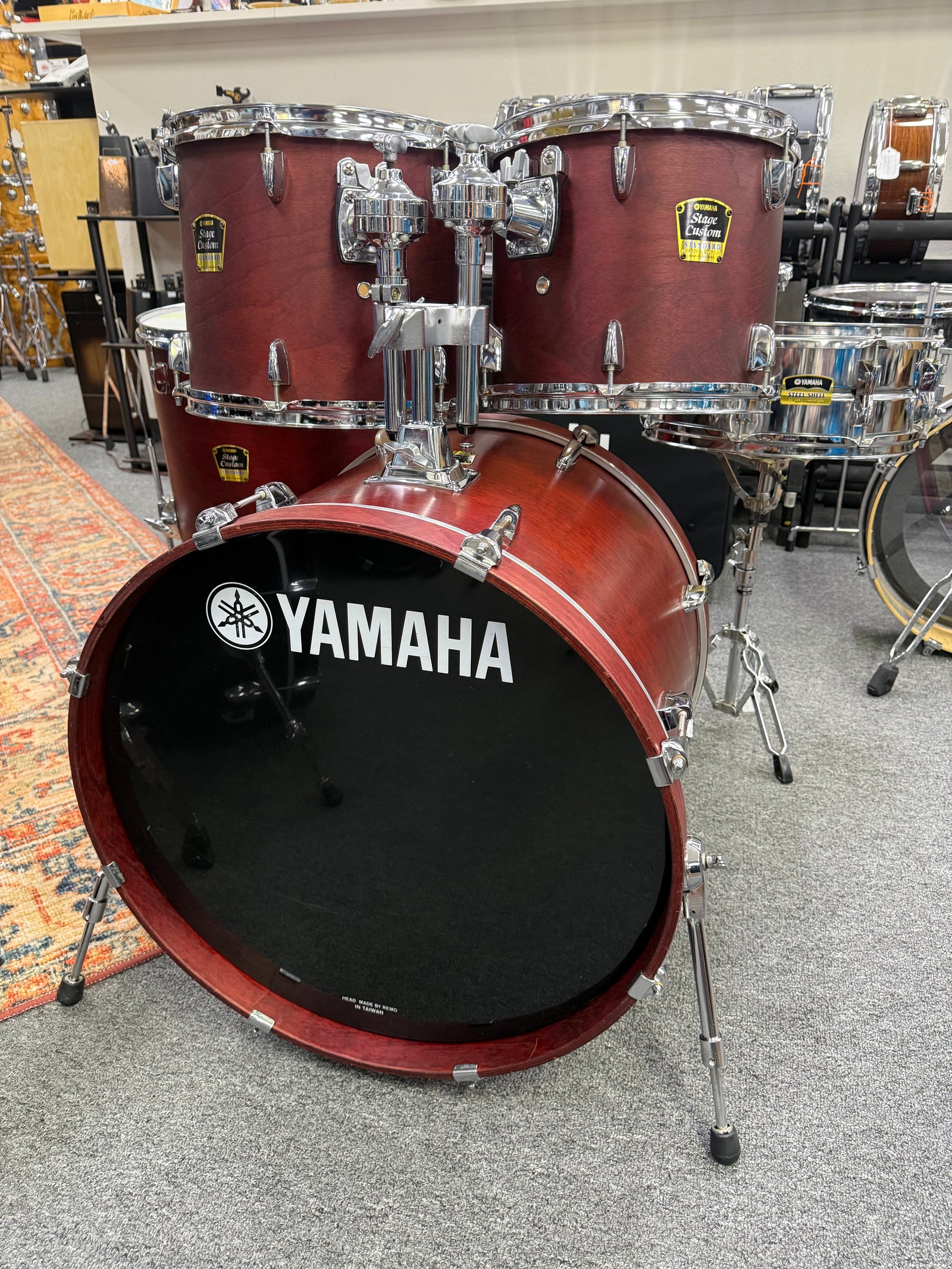 Yamaha Stage Custom Standard 5pc Drum Set