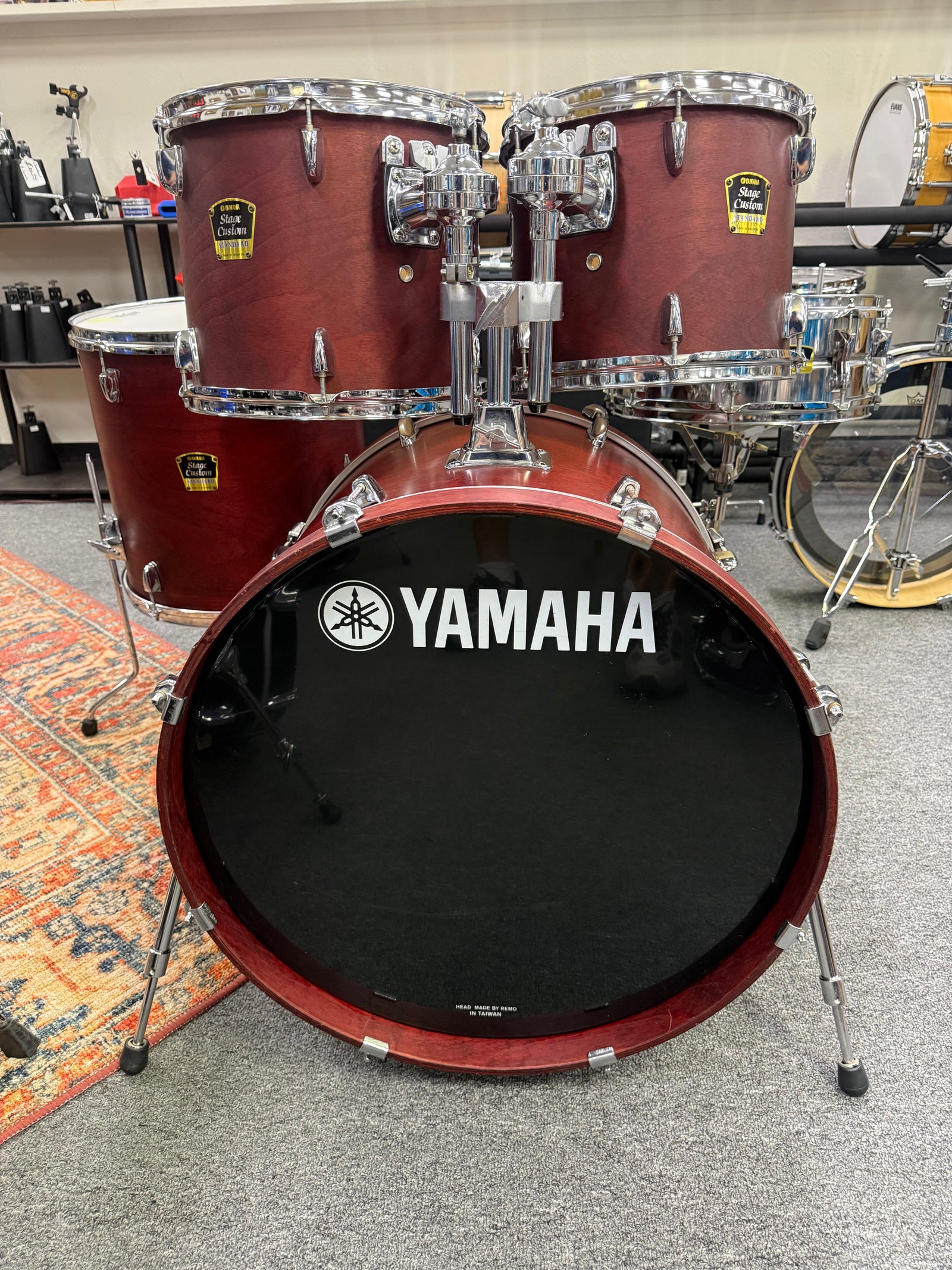 Yamaha Stage Custom Standard 5pc Drum Set