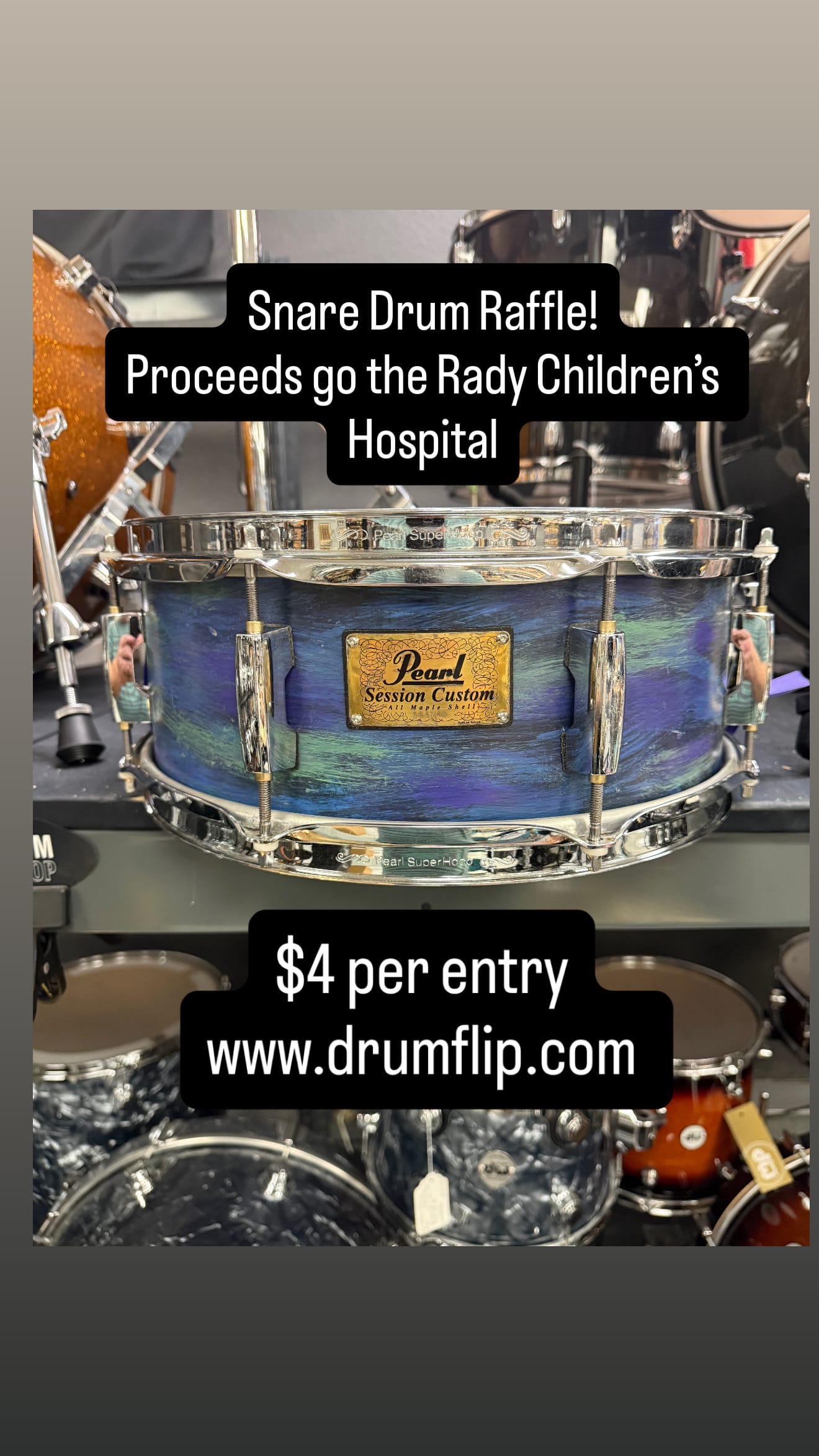 Rady Children’s Hospital Raffle Ticket