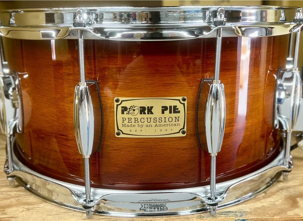 Pork Pie 14x7” Red Oak Snare Drum - Drum Flip