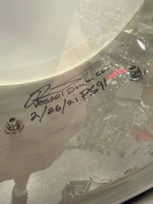 Vessel Drum Co. Brushed Aluminum Snare Drum