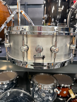 Vessel Drum Co. Brushed Aluminum Snare Drum