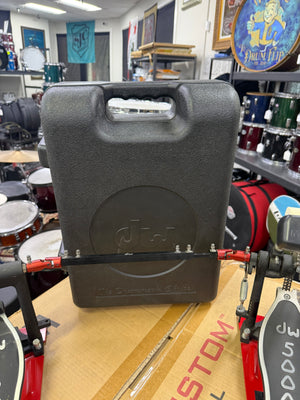 DW 5000 Double bass pedal with case