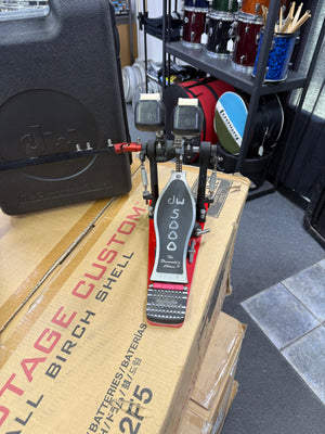DW 5000 Double bass pedal with case