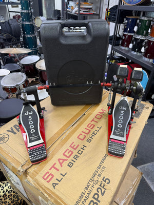 DW 5000 Double bass pedal with case