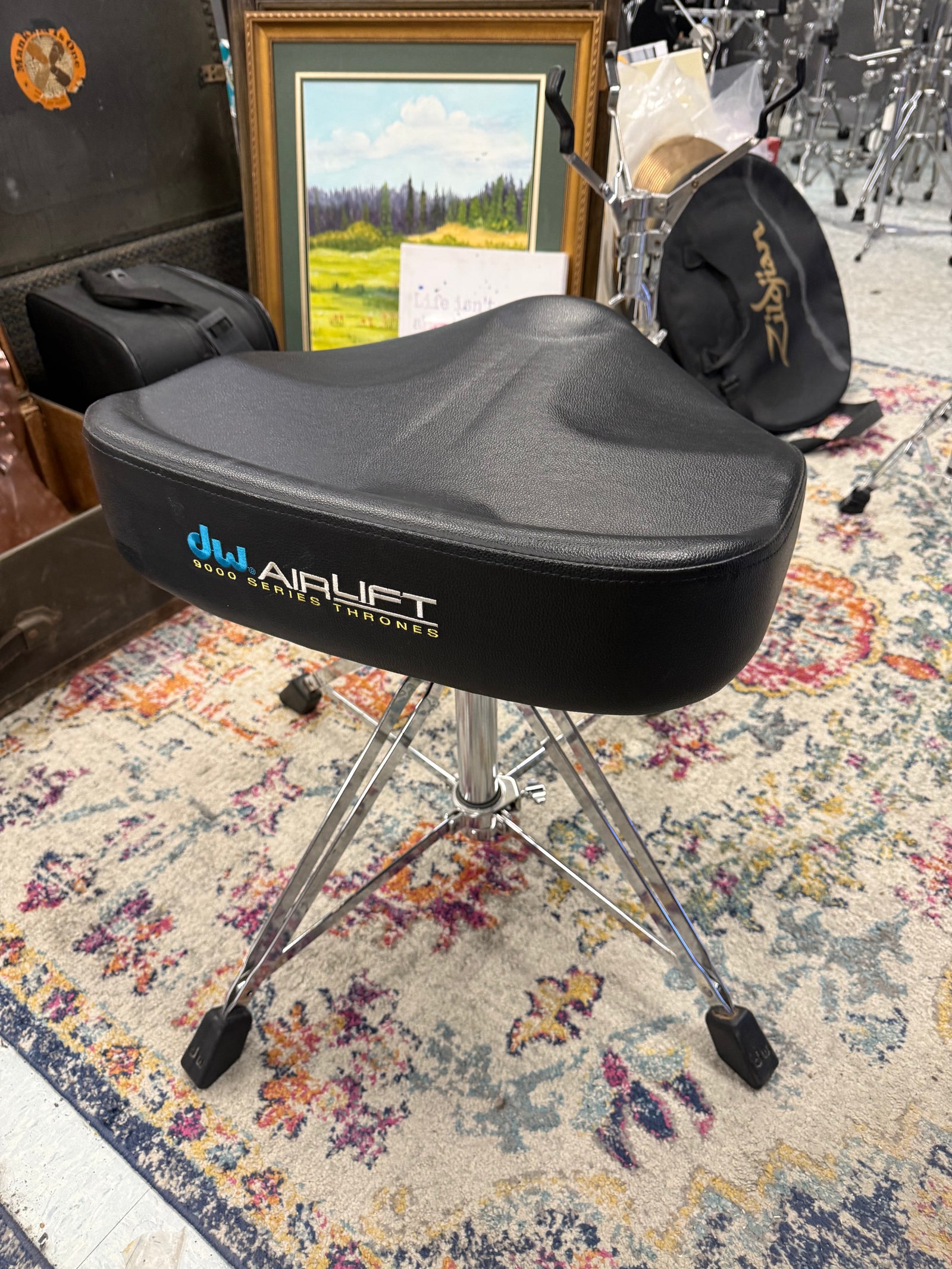 DW 9000 912OAL Airlift Drum Throne
