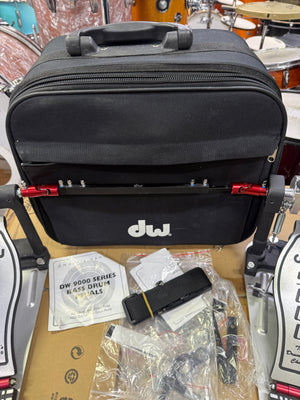 DW 9000 Double Bass Pedal And Case