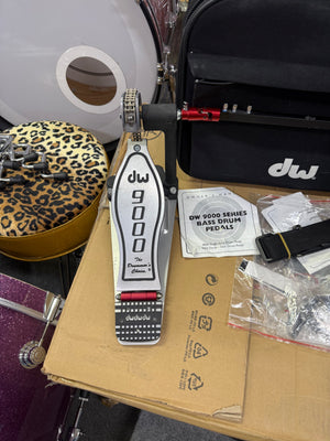 DW 9000 Double Bass Pedal And Case