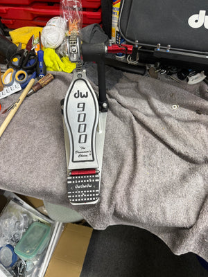 DW 9000 Double Bass Pedal And Case