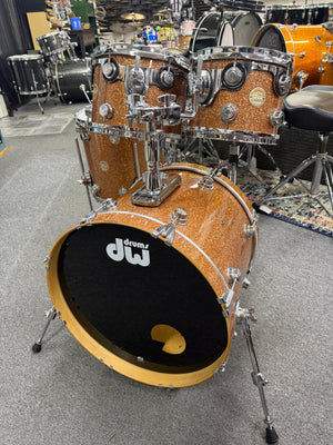 DW Collectors 4pc Champagne Sparkle Drum Set