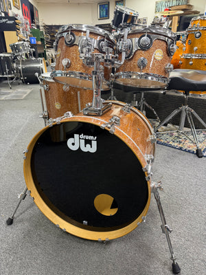 DW Collectors 4pc Champagne Sparkle Drum Set