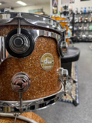 DW Collectors 4pc Champagne Sparkle Drum Set