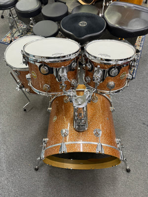 DW Collectors 4pc Champagne Sparkle Drum Set