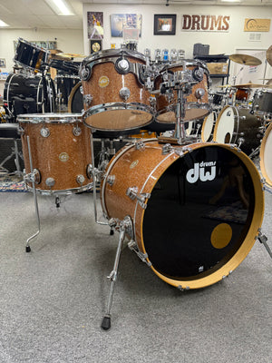 DW Collectors 4pc Champagne Sparkle Drum Set