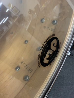 DW Collectors Olive Ash Burl 6pc Drum Set