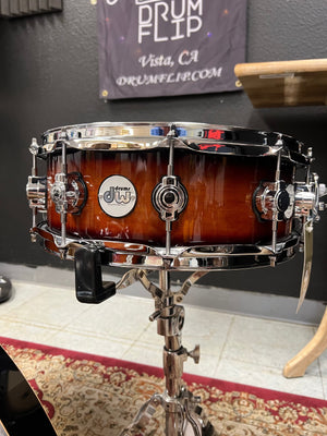 DW Design Frequant Flyer Tobacco Burst 4pc Drum Set