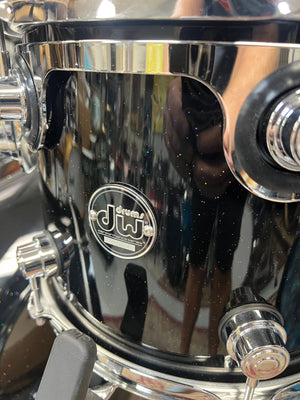 DW Performance 3pc Black Mirra Drum Set