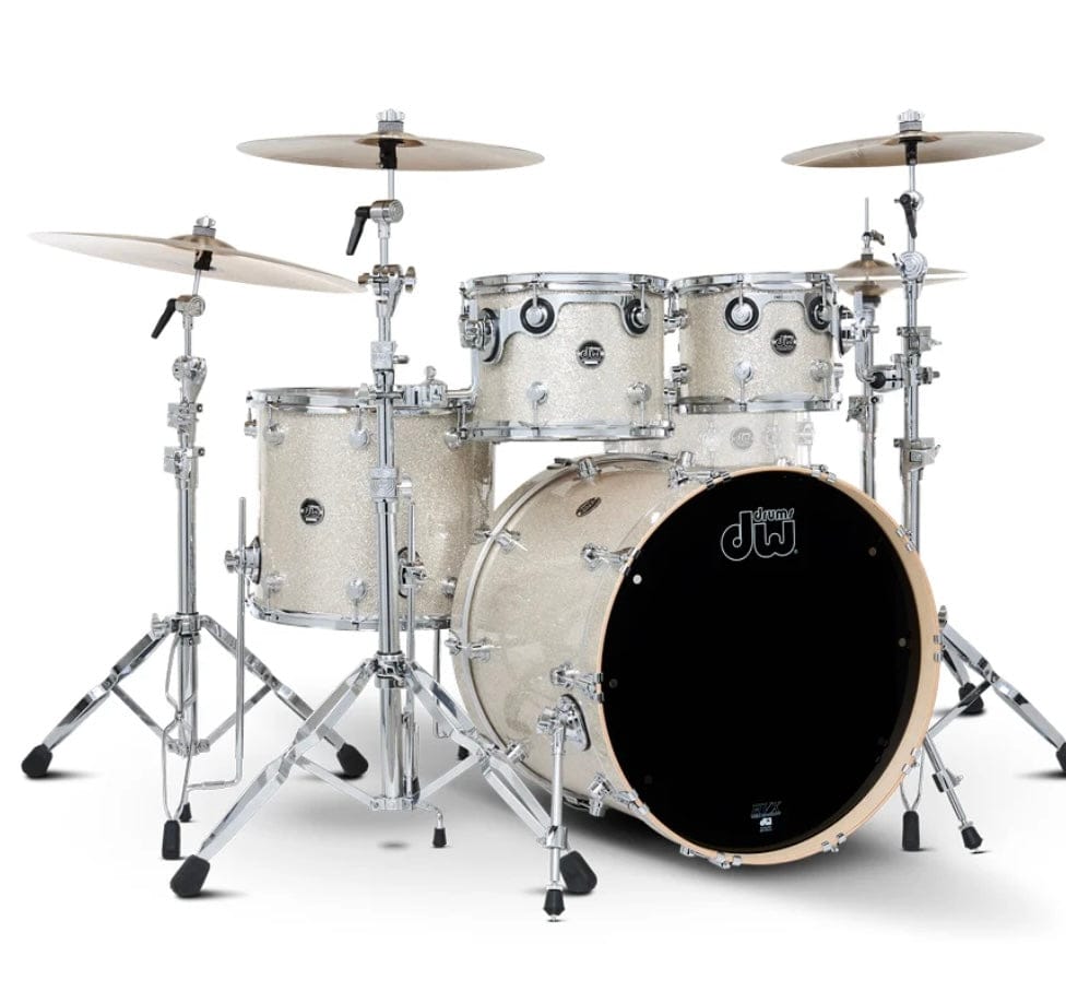 DW Performance 4pc Broken Glass Drum Set