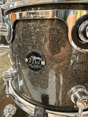 DW Performance 4pc Pewter Sparkle Drum Set