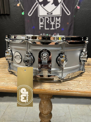 DW 14x5.5” Design Matte Aluminum Snare Drum
