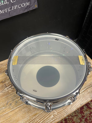 DW 14x6.5” Design Matte Aluminum Snare Drum