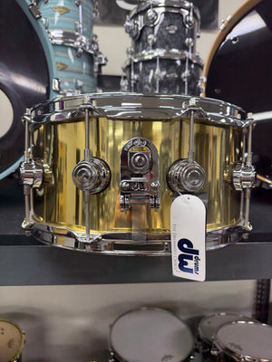 DW Collectors 14x6.5” Bell Brass Snare Drum