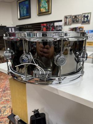 DW Collectors 14x6.5” Nickel Over Brass Snare Drum