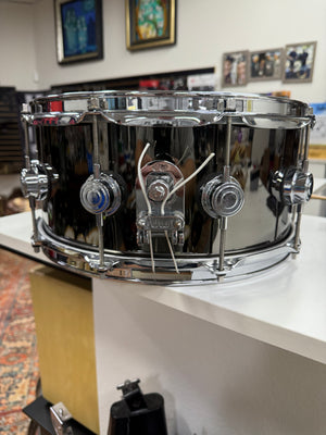 DW Collectors 14x6.5” Nickel Over Brass Snare Drum