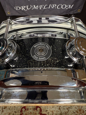 DW Edge Snare Black Sparkle