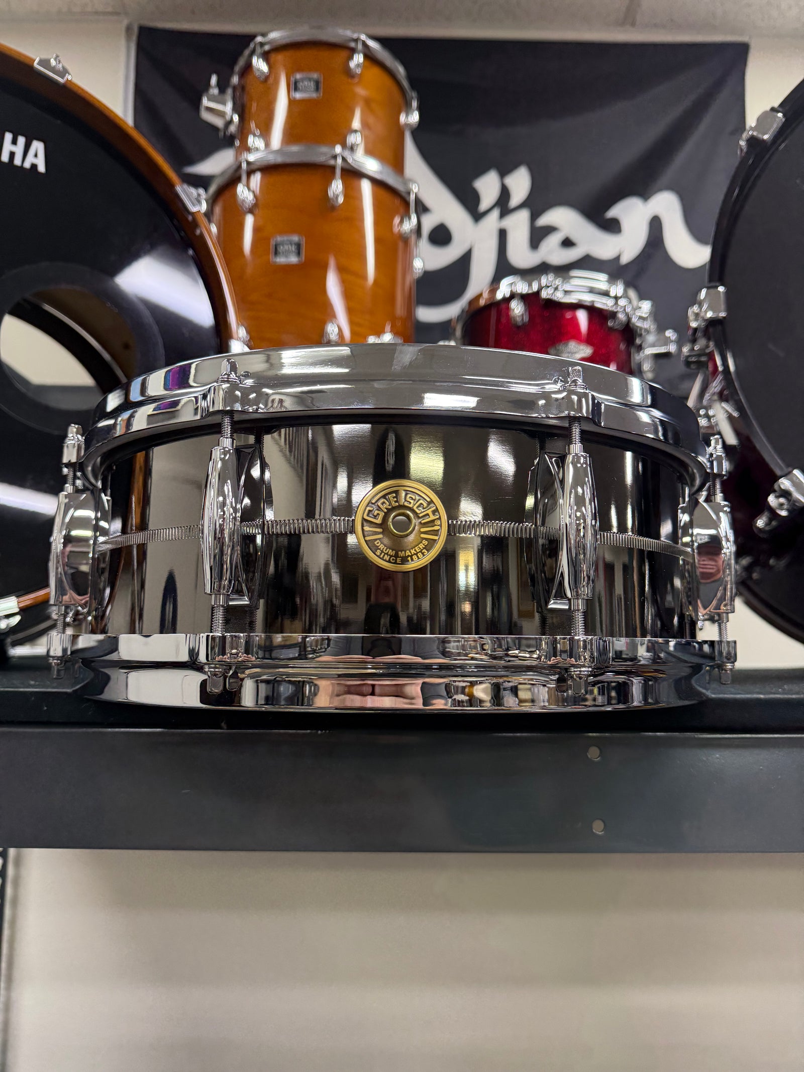 Gretsch USA 14x5” Solid Steel Snare Drum