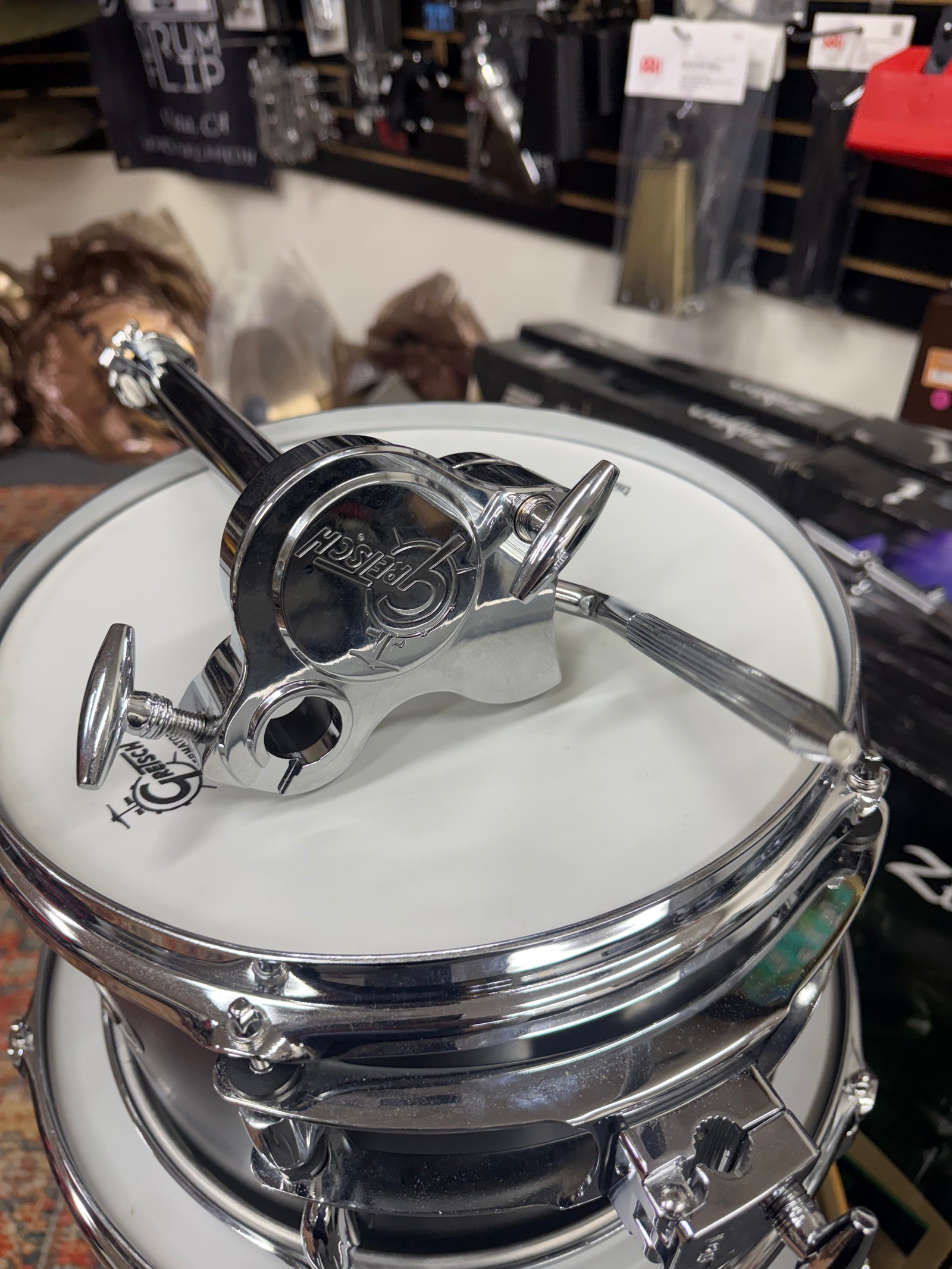 Gretsch Bass drum tom mount
