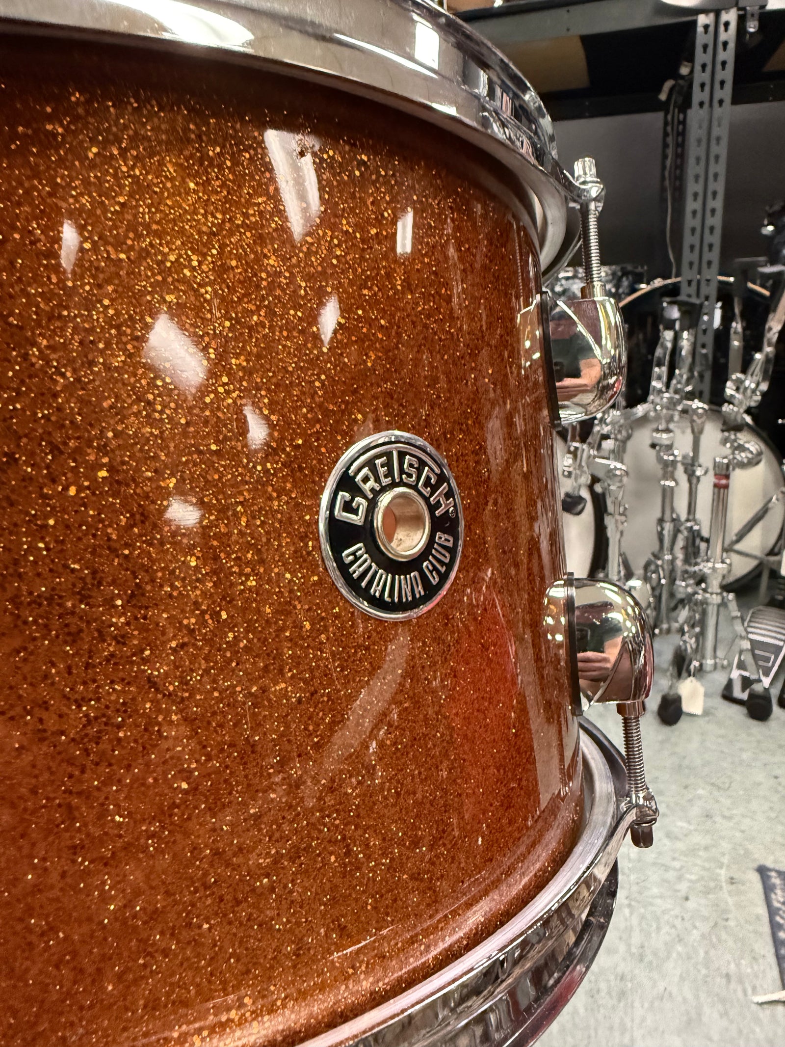 Gretsch Catalina Club Bronze Glitter 3pc Drum Set