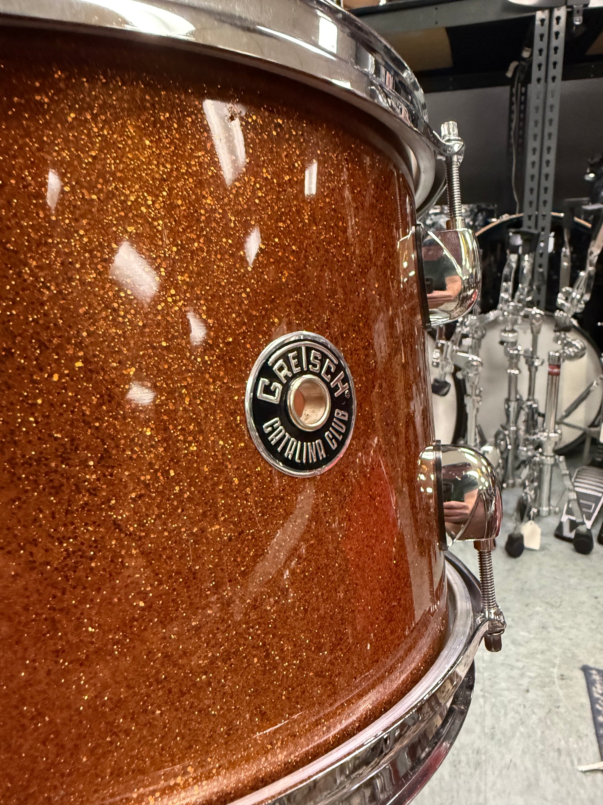 Gretsch Catalina Club Bronze Glitter 3pc Drum Set