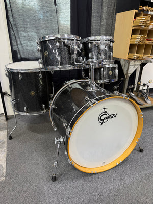 Gretsch Catalina Maple 5pc Black stardust silver sparkle