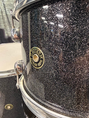 Gretsch Catalina Maple 5pc Black stardust silver sparkle