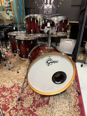 Gretsch Catalina Maple 5pc Drum Set Deep Cherry Burst Lacquer
