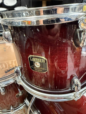 Gretsch Catalina Maple 5pc Drum Set Deep Cherry Burst Lacquer