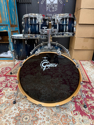 Gretsch Renown Satin Antique Blue Burst 4pc Drum Set