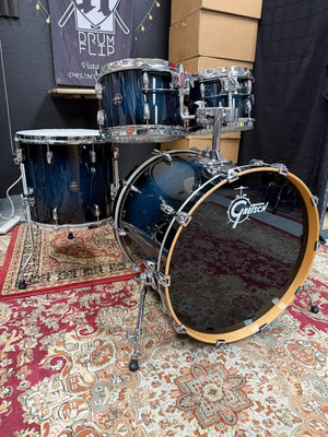 Gretsch Renown Satin Antique Blue Burst 4pc Drum Set