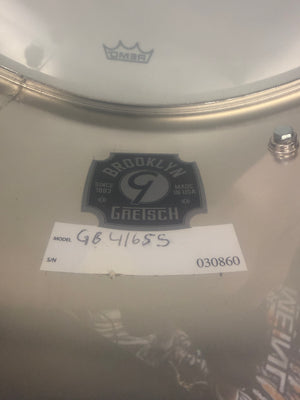 Gretsch 14x5.5” Brooklyn Steel Snare Drum