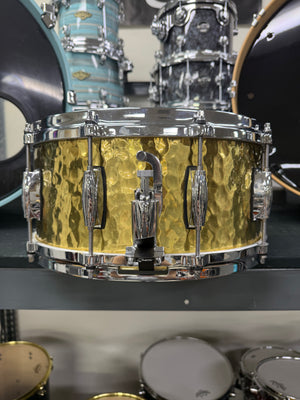 Gretsch Full Range 14x6.5” Hammered Brass Snare Drum