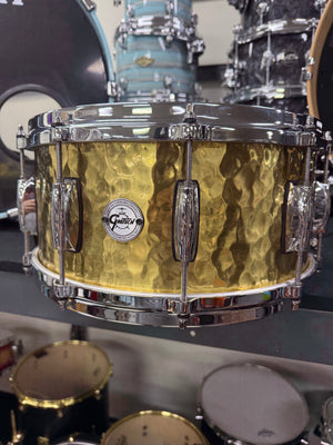 Gretsch Full Range 14x6.5” Hammered Brass Snare Drum