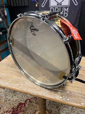 Gretsch Full Range Hammered Brass 14x5” Snare Drum