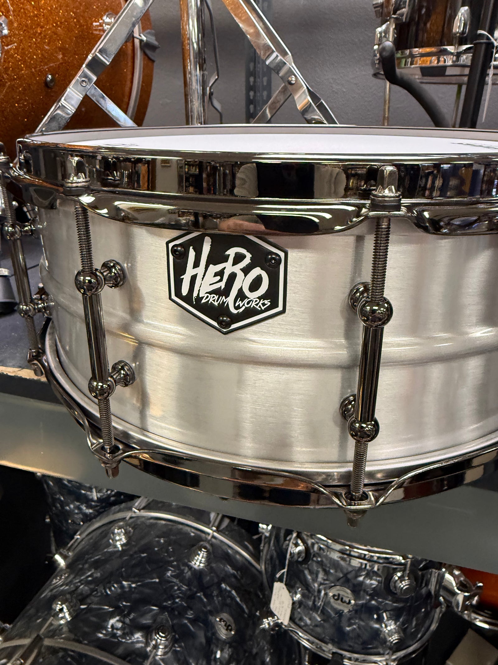 Hero Drum Works 14x5.5” Snare Drum