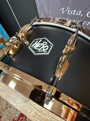 Hero Drum Works 14x6.5” Brass Snare Drum