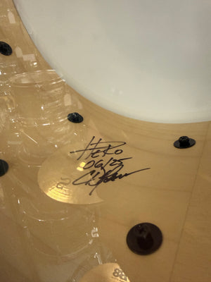 Hero Drum Works 14x7” Cream Sparkle Snare Drum