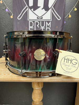 HHH Drums 14x7” Spalted Sycamore Snare Drum