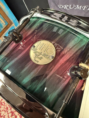 HHH Drums 14x7” Spalted Sycamore Snare Drum